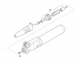 Dremel F 013 200 000 VersaTip 2000 Gas 6-in-1 Soldering Iron Torch Spare Parts